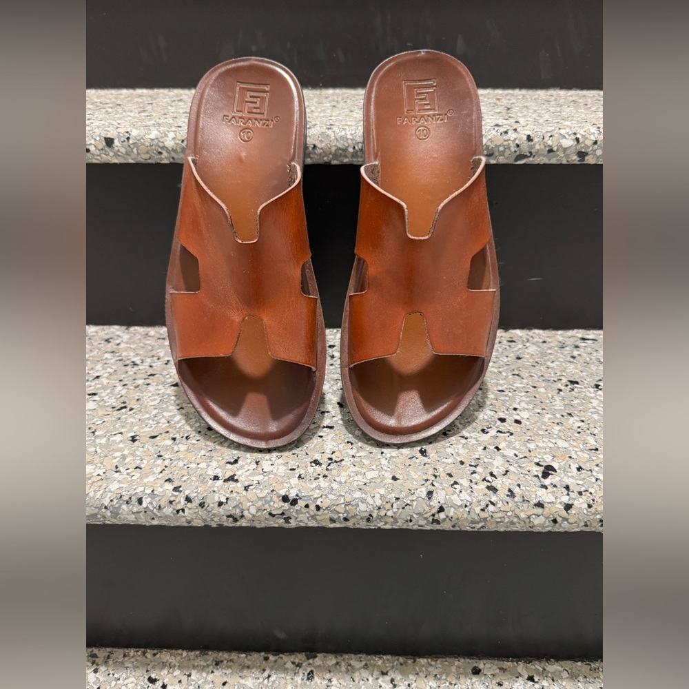Faranzi Brown Men's Sandals